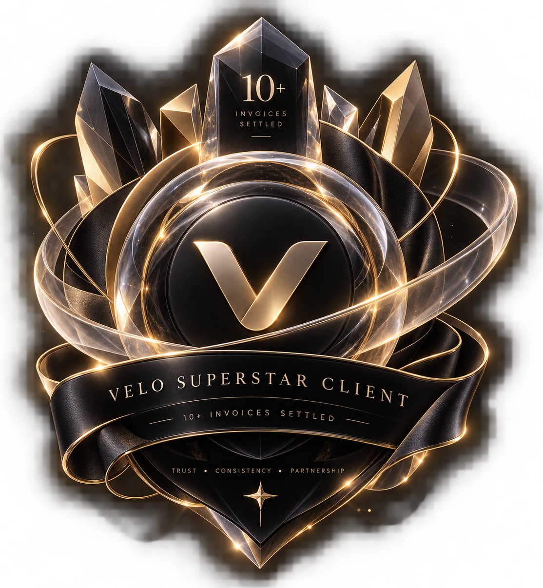 The Velo Verified Payer badge